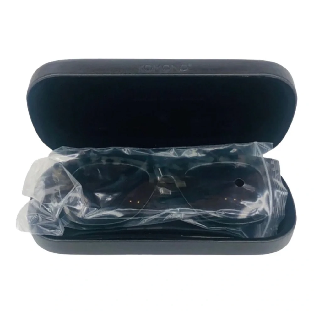 Komono sunglasses NEW The Allen Black Sand